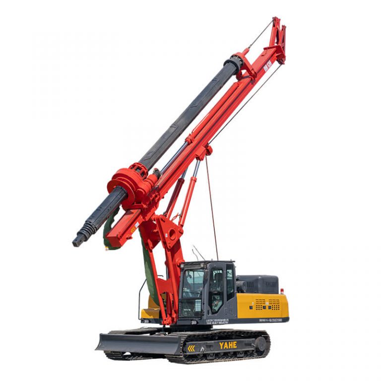 Crawler type inter lock kelly bar rotary drilling rig-DR-130